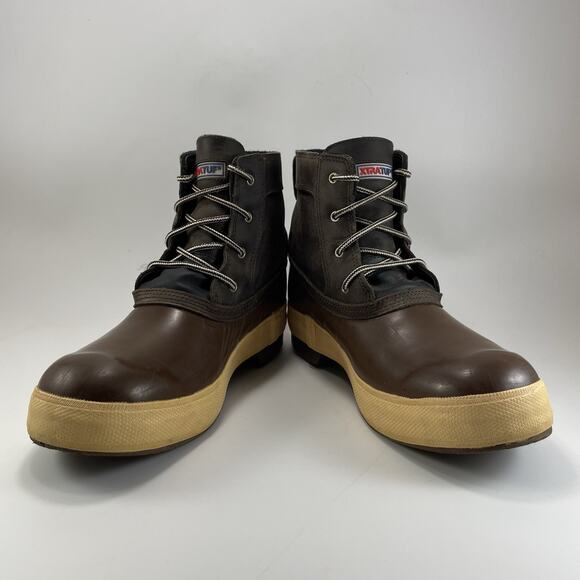 Xtratuf Legacy Lace Boots Mens Size 10 Leather Upper Waterproof Rubber Lower main image 9